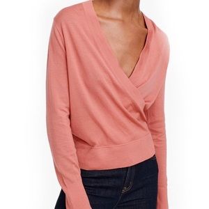 J.Crew Merino Wool wrap sweater